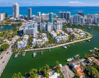a view of a city with tall buildings