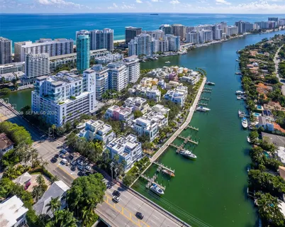 a city view with tall buildings
