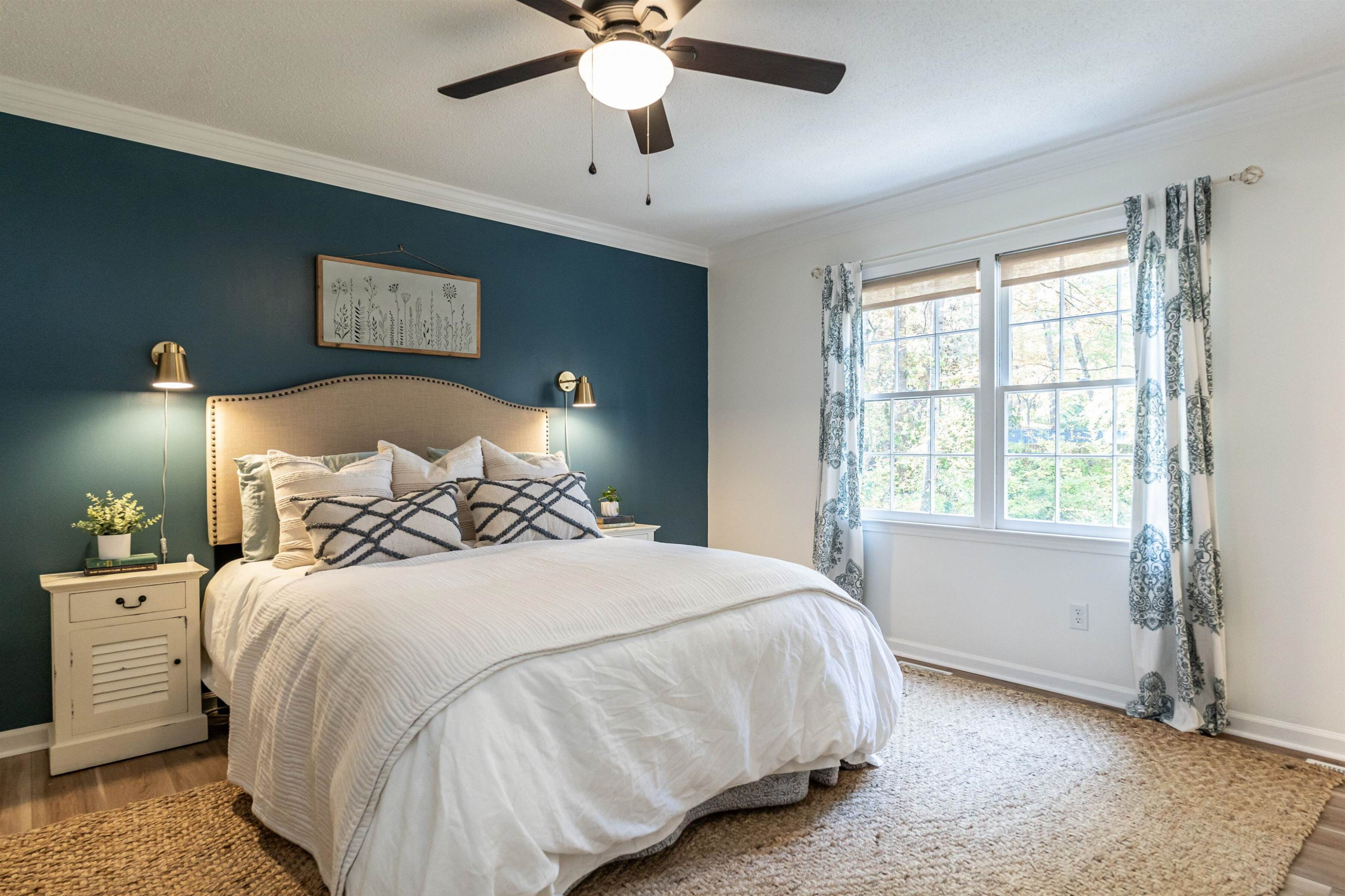 4305 Old Colony Road Raleigh, NC 27613 - Photo 17 of 33 a bedroom with a bed and a window