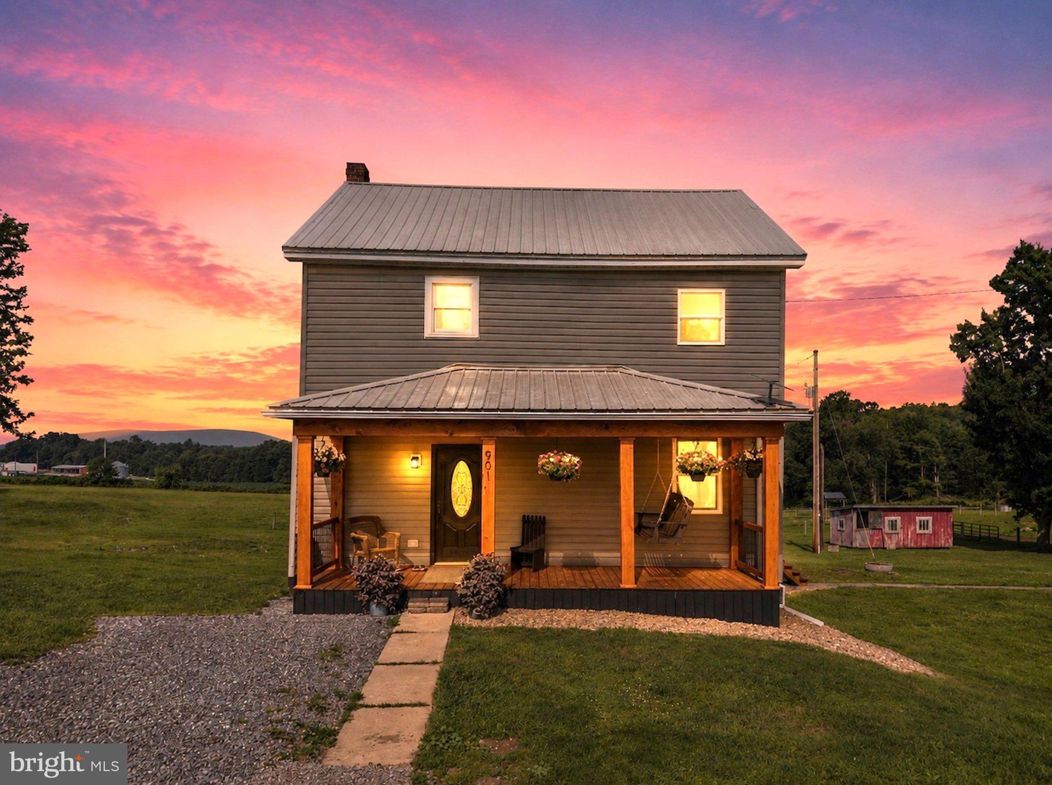 901 Mt Hope Road McVeytown, PA 17051 - Photo 1 of 44 Charming home under a vibrant sunset.