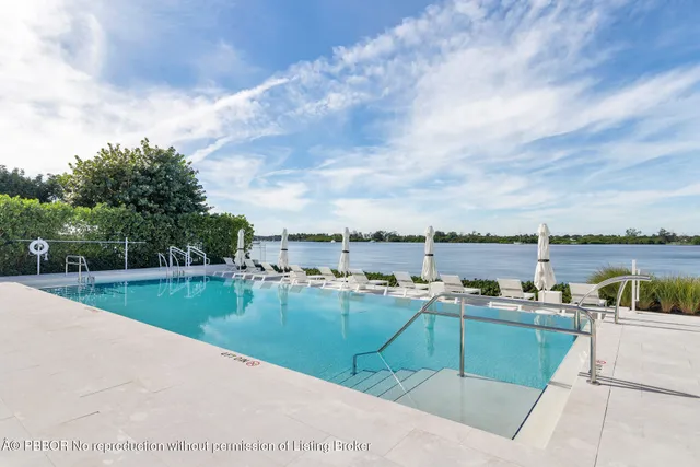 a view of a swimming pool and a terrace