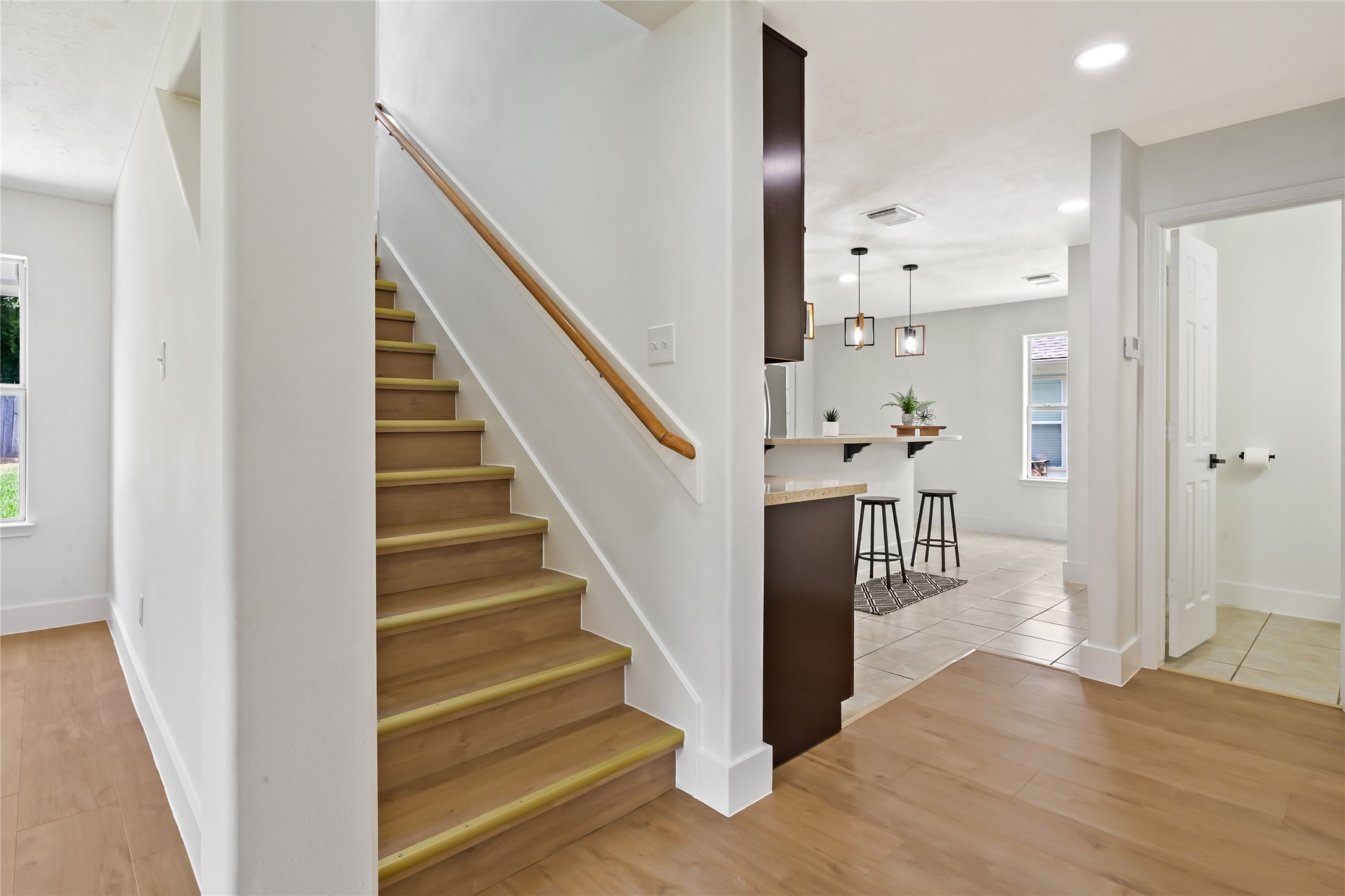 23311 Leafstone Lane Spring, TX 77373 - Photo 8 of 35 Ascend the staircase to discover the inviting upstairs retreat.