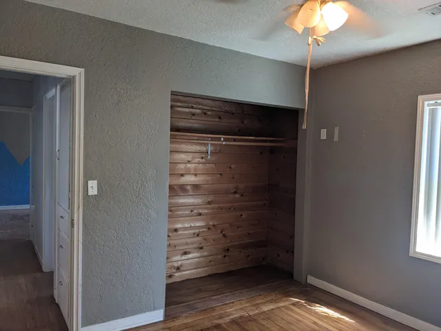 a living room with a couch and a table