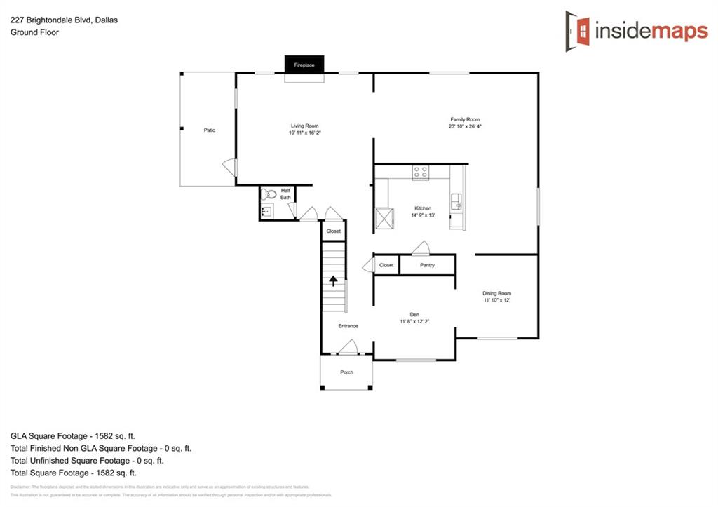 227 Brightondale Boulevard Dallas, GA 30132 - Photo 26 of 26 a picture of a floor plan