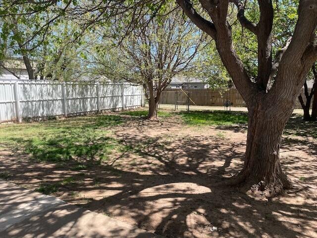 5027 Crockett Street Amarillo, TX 79110 - Photo 13 of 17 Crockett backyard 4