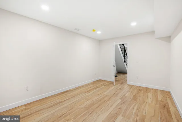 a view of empty room