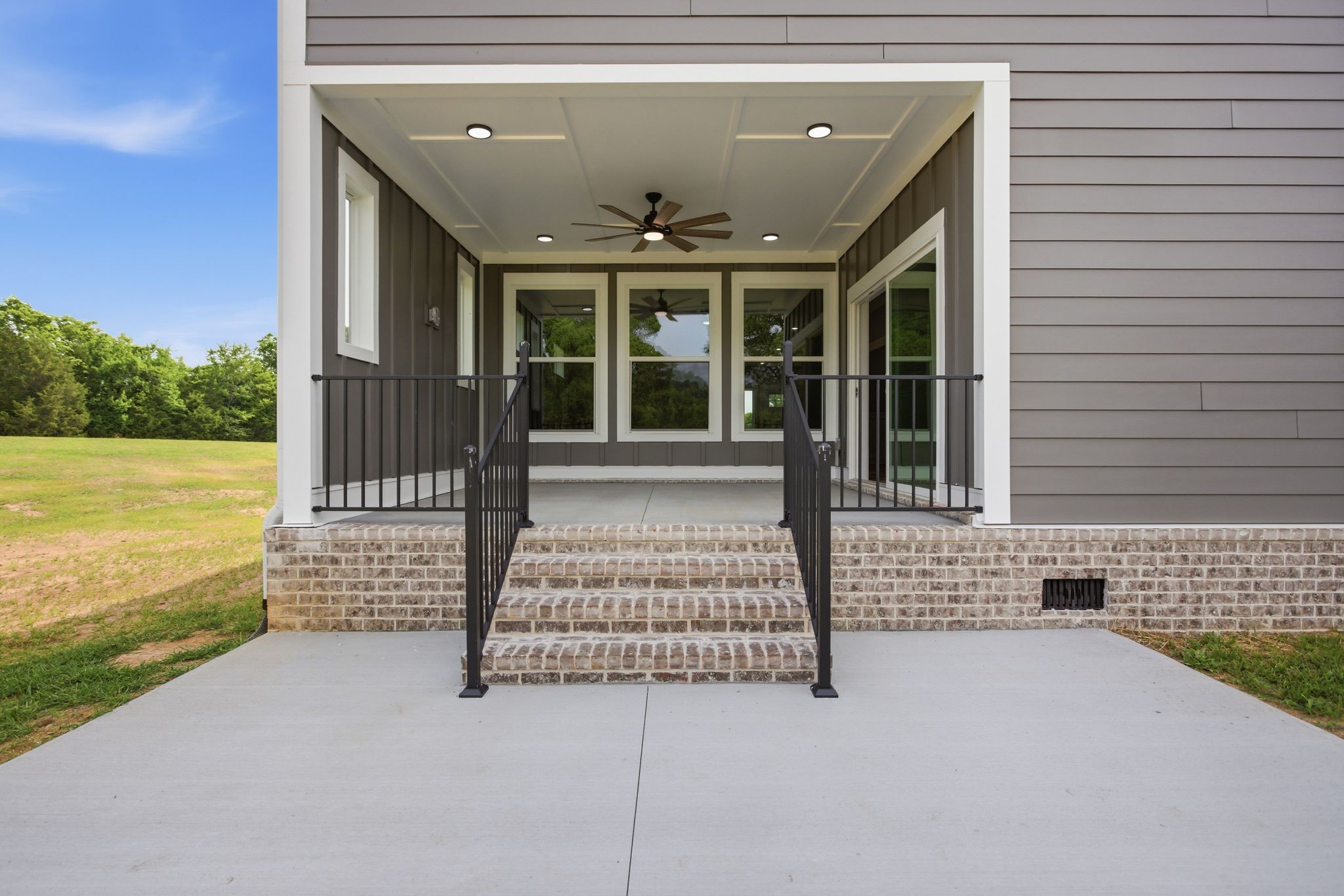 3319 Booker Ridge Road Mount Pleasant, TN 38474 - Photo 48 of 51 a view of front door and porch with wooden floor