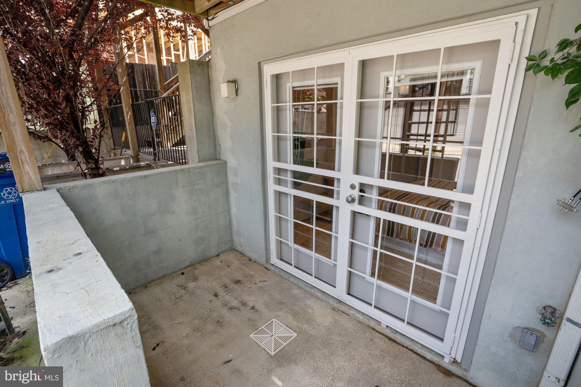 3546 13th Street Northwest, Unit 1 Washington, DC 20010 - Photo 13 of 18 Private rear patio