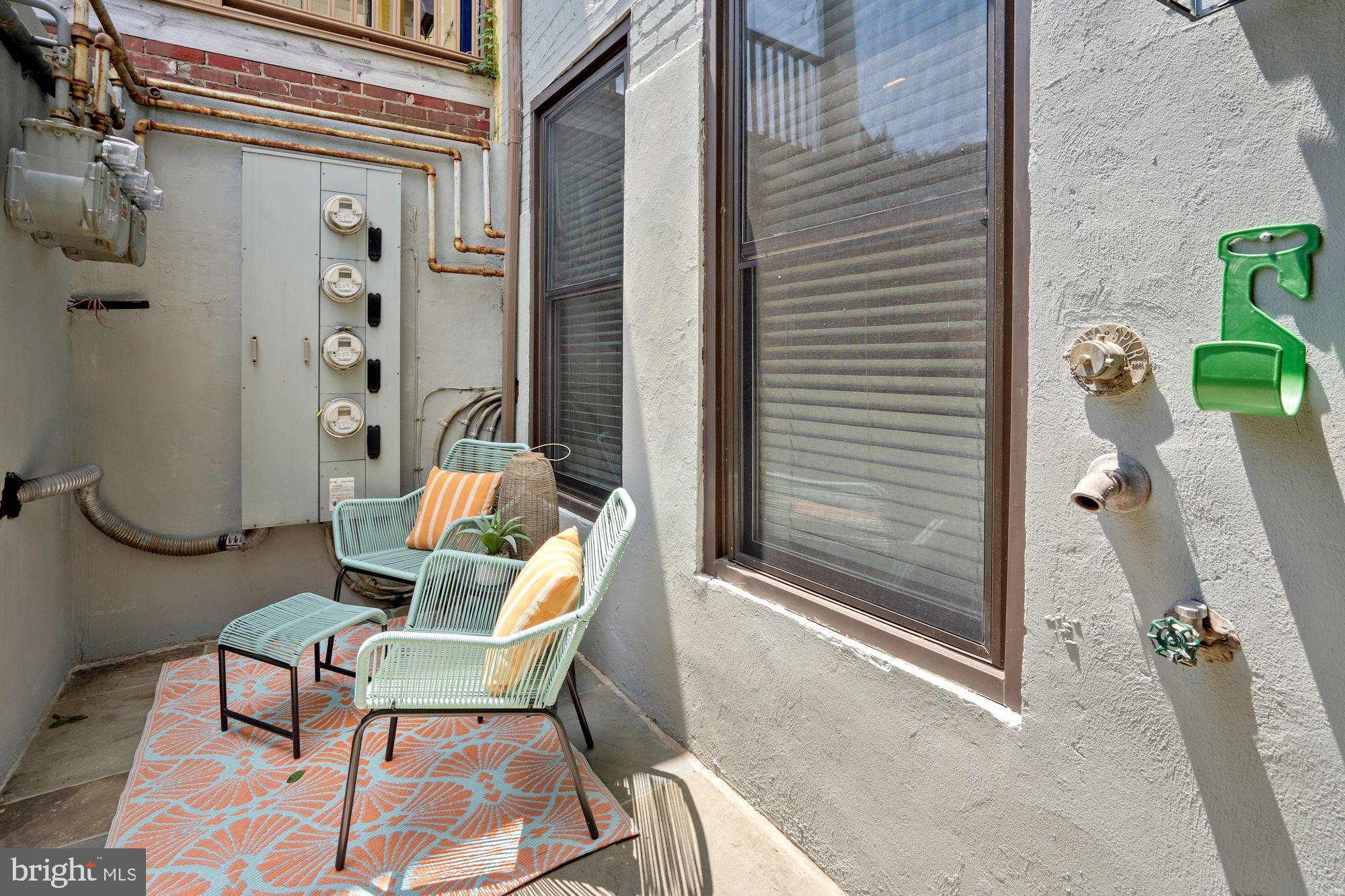 3546 13th Street Northwest, Unit 1 Washington, DC 20010 - Photo 17 of 18 Front patio - gated.