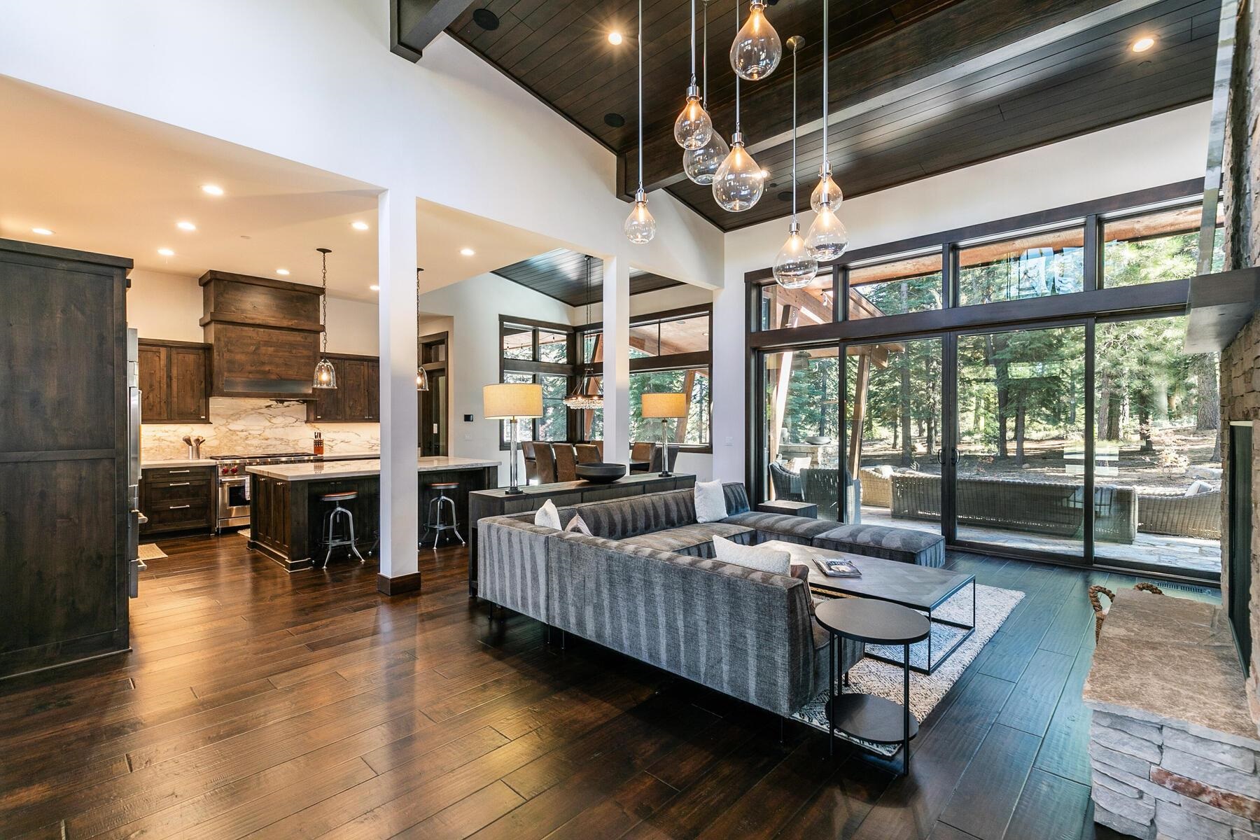10617 Carson Range Road Truckee, CA 96161 - Photo 2 of 21 a living room with furniture and a large window