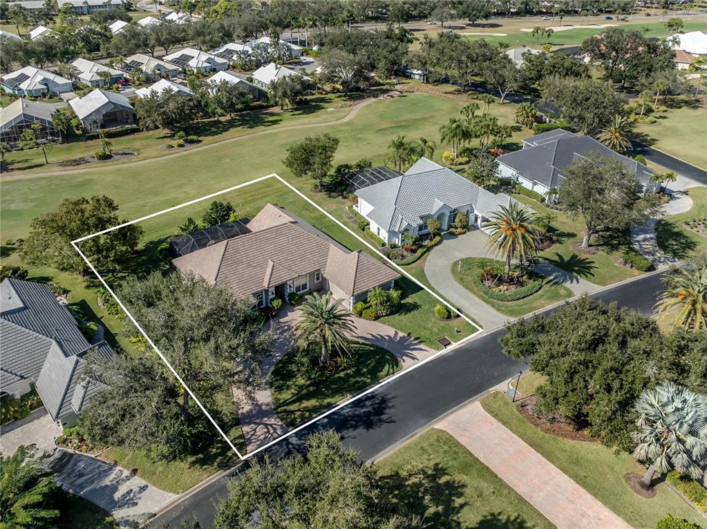 406 Trenwick Lane Venice, FL 34293 - Photo 35 of 60 an aerial view of a house