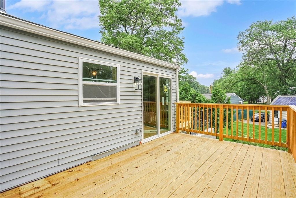 738 Piper Road West Springfield, MA 01089 - Photo 7 of 24 a view of a wooden deck