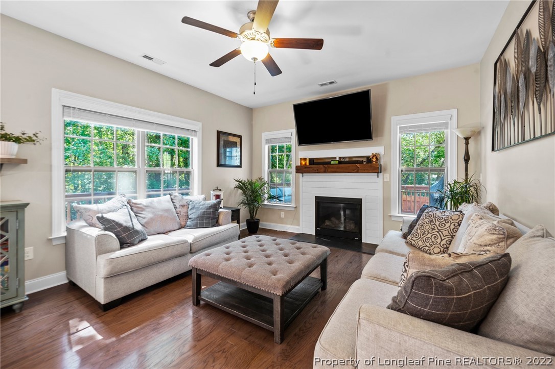 228 Culpepper Road Cameron, NC 28326 - Photo 11 of 36 a living room with furniture fireplace and window