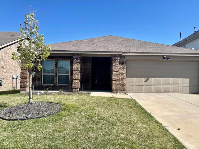 a backyard of a house
