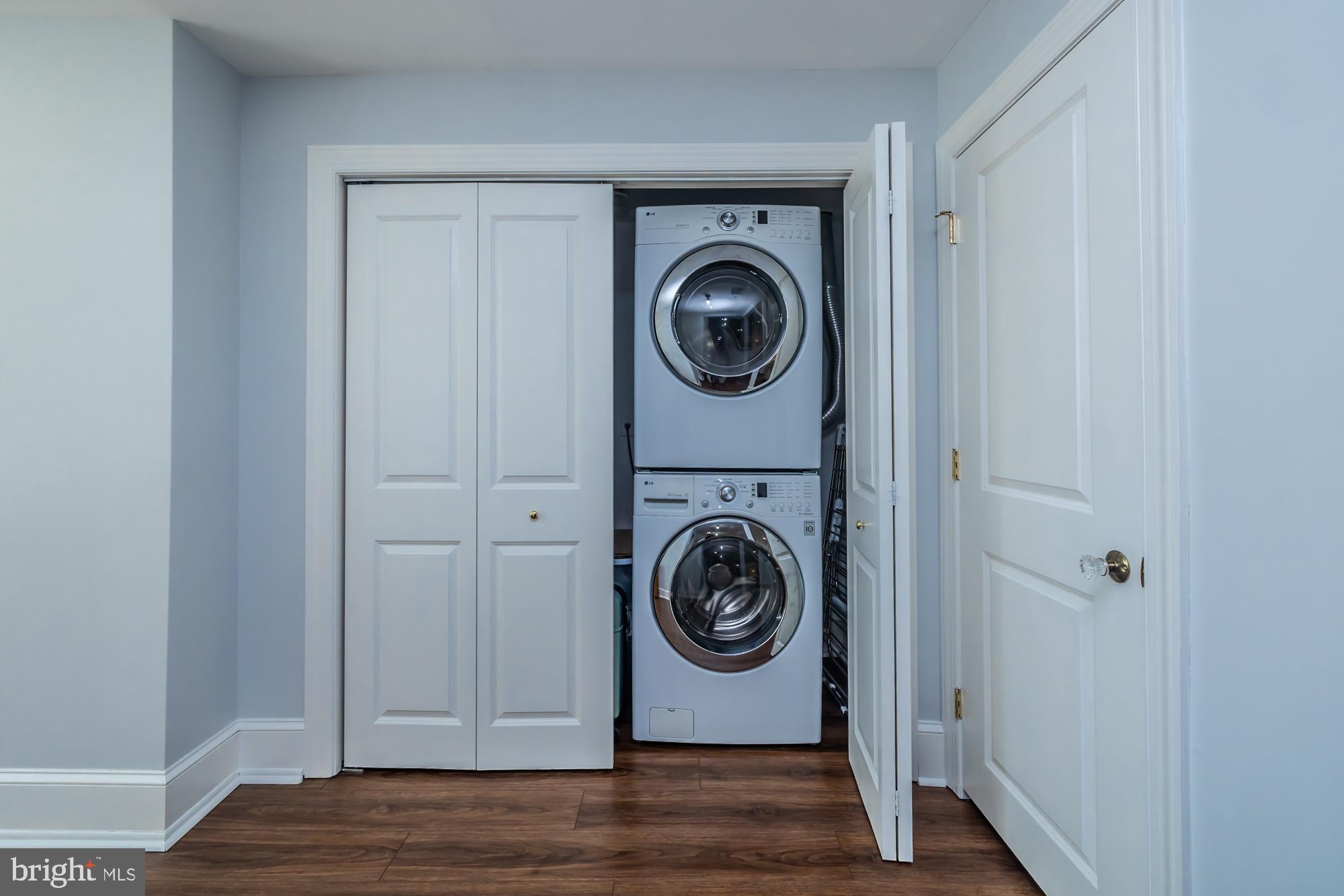 212 Idris Road, Unit Z1 Merion Station, PA 19066 - Photo 14 of 35 a view of washer and dryer in a utility room