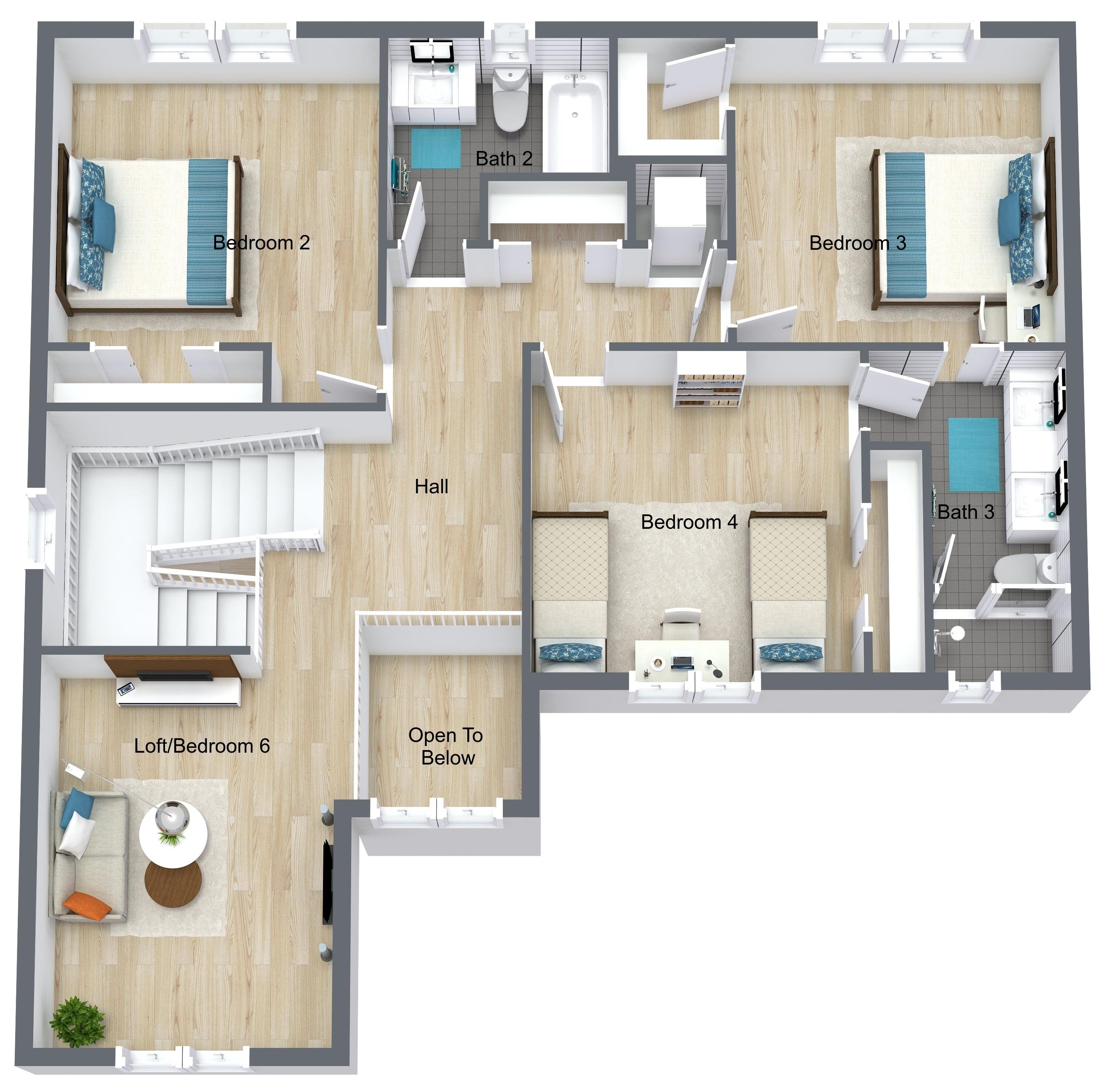 690 Jeffery Street Boca Raton, FL 33487 - Photo 6 of 8 a kitchen with stainless steel appliances kitchen island a large counter top space and living room view