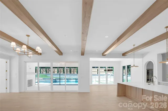 a white bath tub sitting next to a window