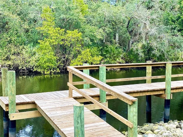a view of a house with a lake view