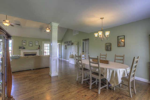 204 Contrary Road Burns, TN 37029 - Photo 7 of 20 Open concept dining area with lovely columns