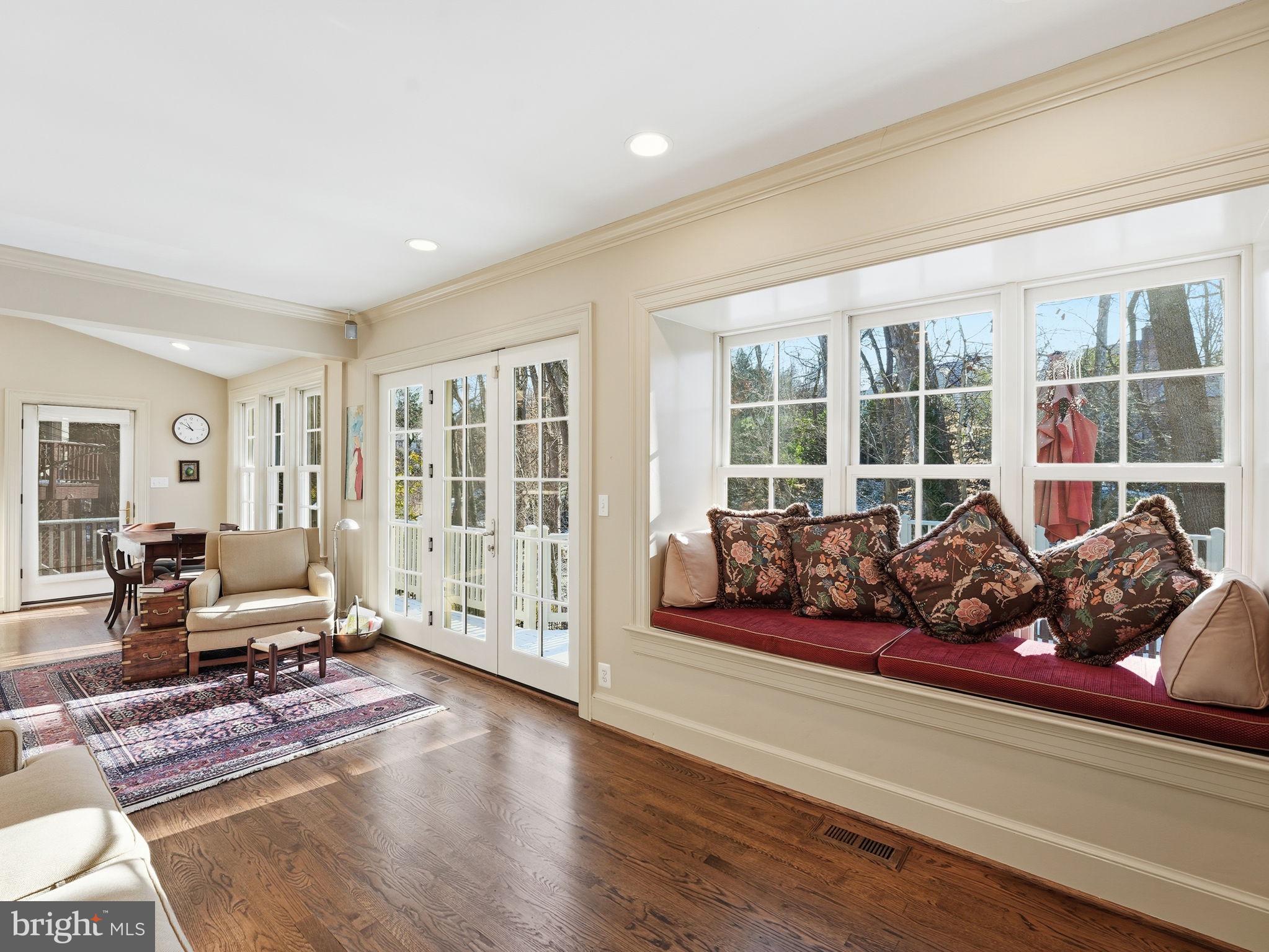 4944 Quebec Street Northwest Washington, DC 20016 - Photo 18 of 41 Stunning view of the wooded Spring Valley Park