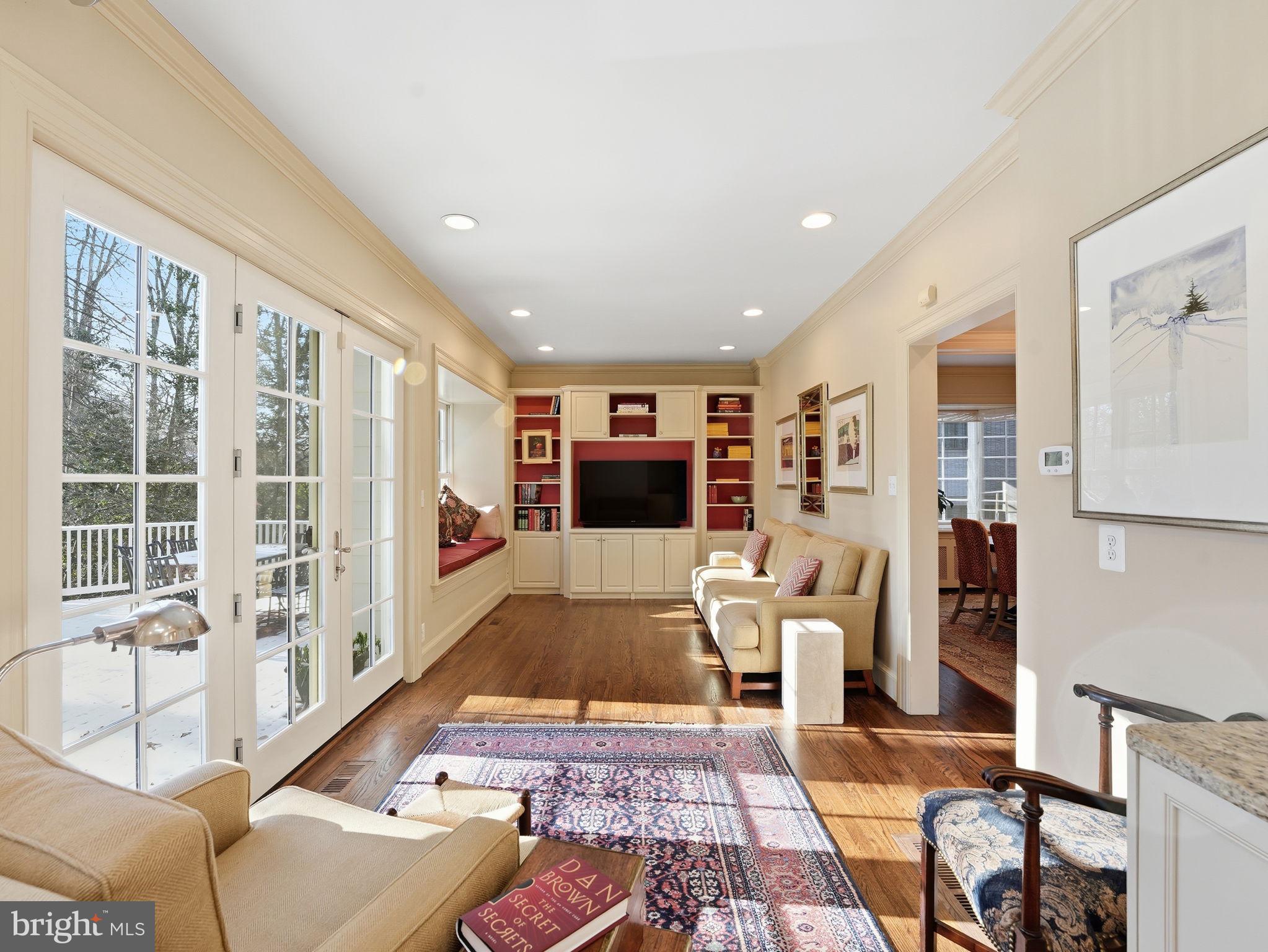 4944 Quebec Street Northwest Washington, DC 20016 - Photo 19 of 41 Glass panel doors provide stunning light,