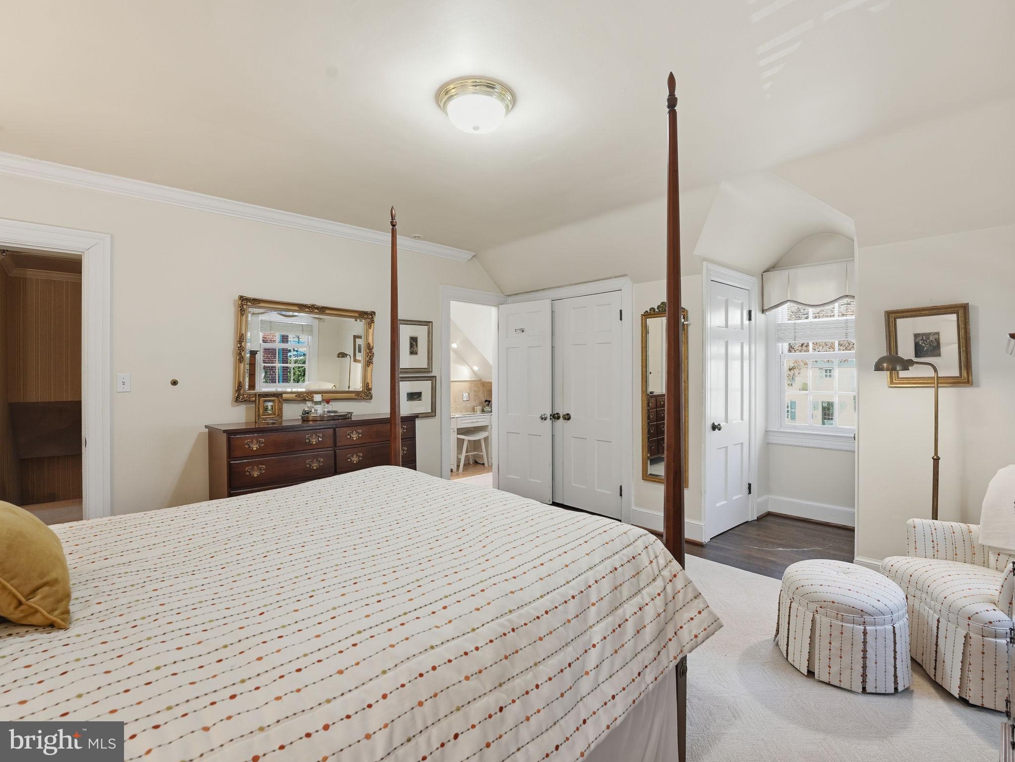 4944 Quebec Street Northwest Washington, DC 20016 - Photo 23 of 41 Primary bedroom offers a spacious layout.