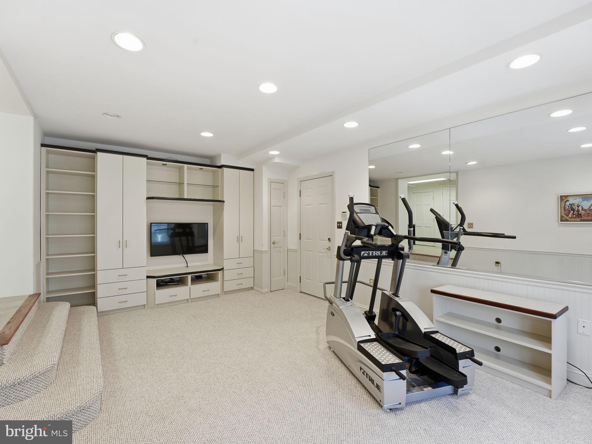 4944 Quebec Street Northwest Washington, DC 20016 - Photo 33 of 41 Rec Room off with garage access.