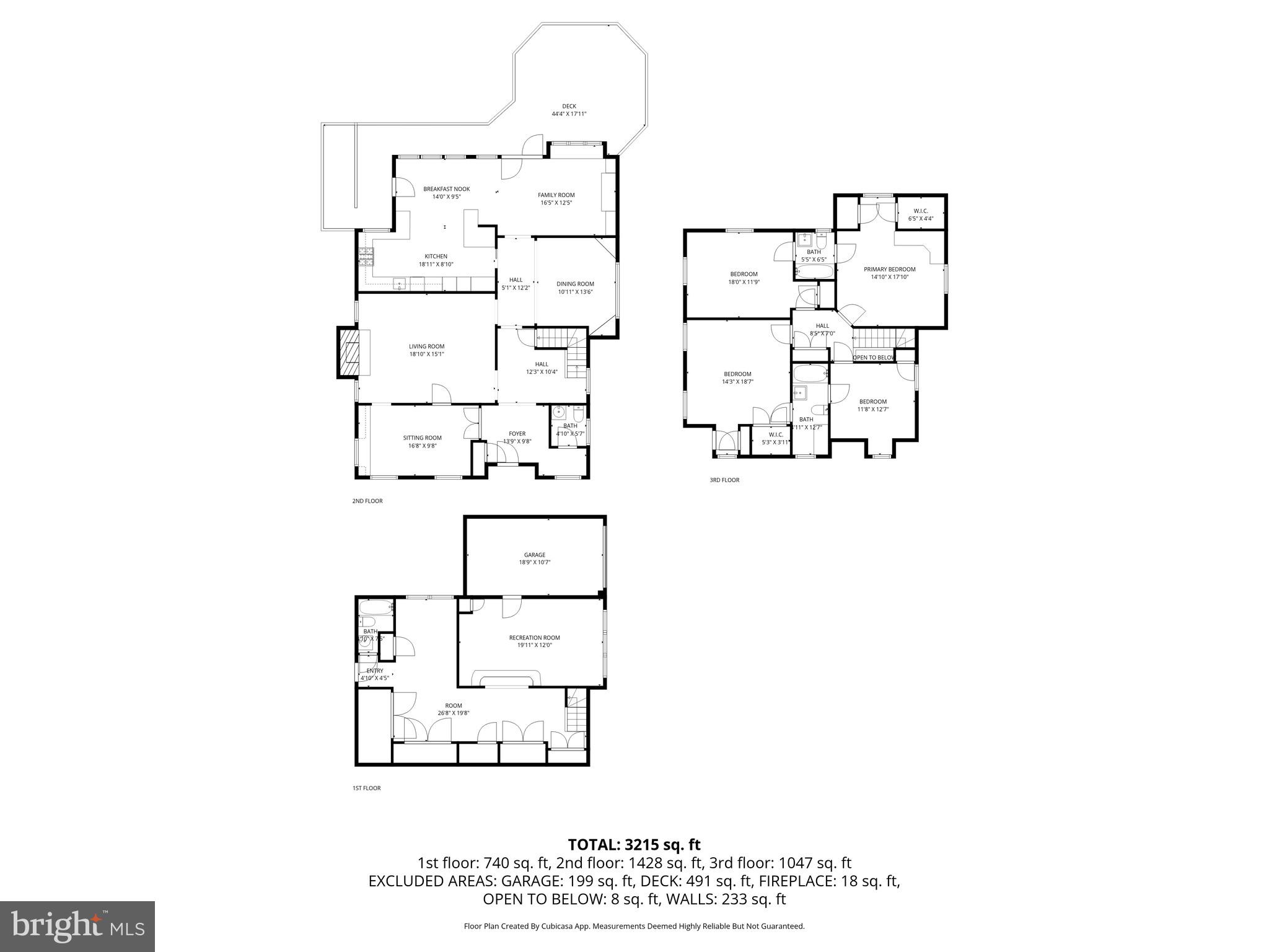 4944 Quebec Street Northwest Washington, DC 20016 - Photo 41 of 41 Overall Floor Plan