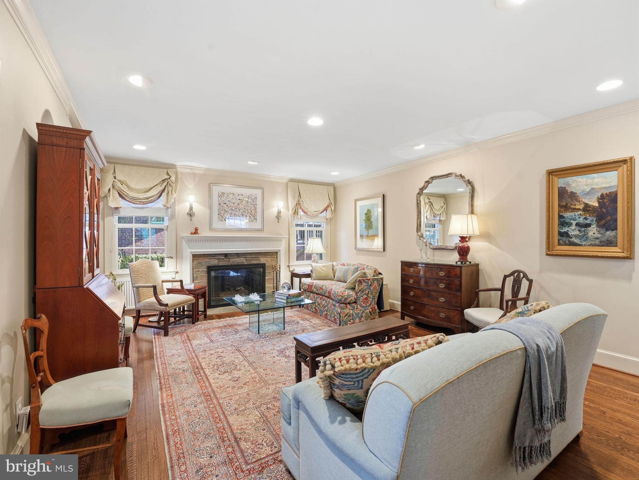 4944 Quebec Street Northwest Washington, DC 20016 - Photo 10 of 41 The living room offers an inviting setting!