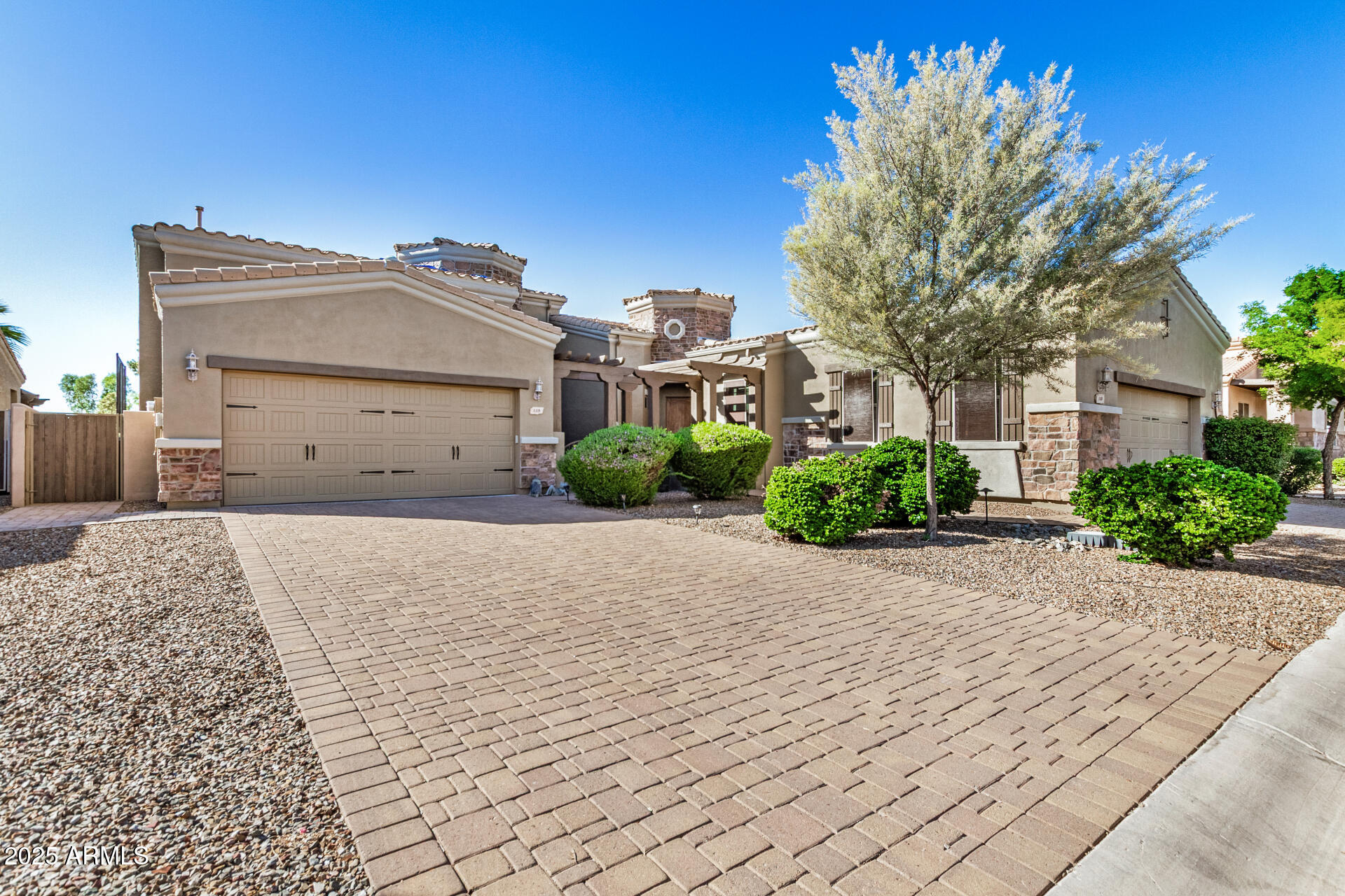 6202 East McKellips Road, Unit 139 Mesa, AZ 85215 - Photo 2 of 54 a house view with a outdoor space