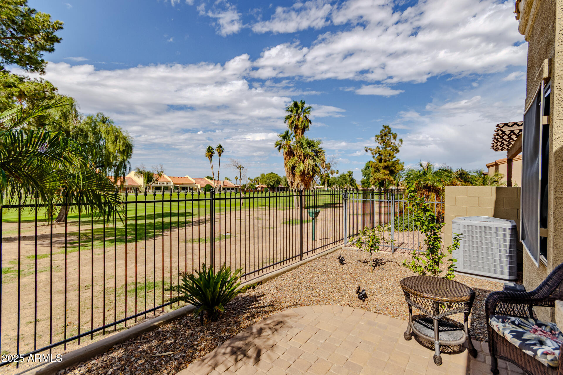 6202 East McKellips Road, Unit 139 Mesa, AZ 85215 - Photo 31 of 54 a view of a terrace with furniture