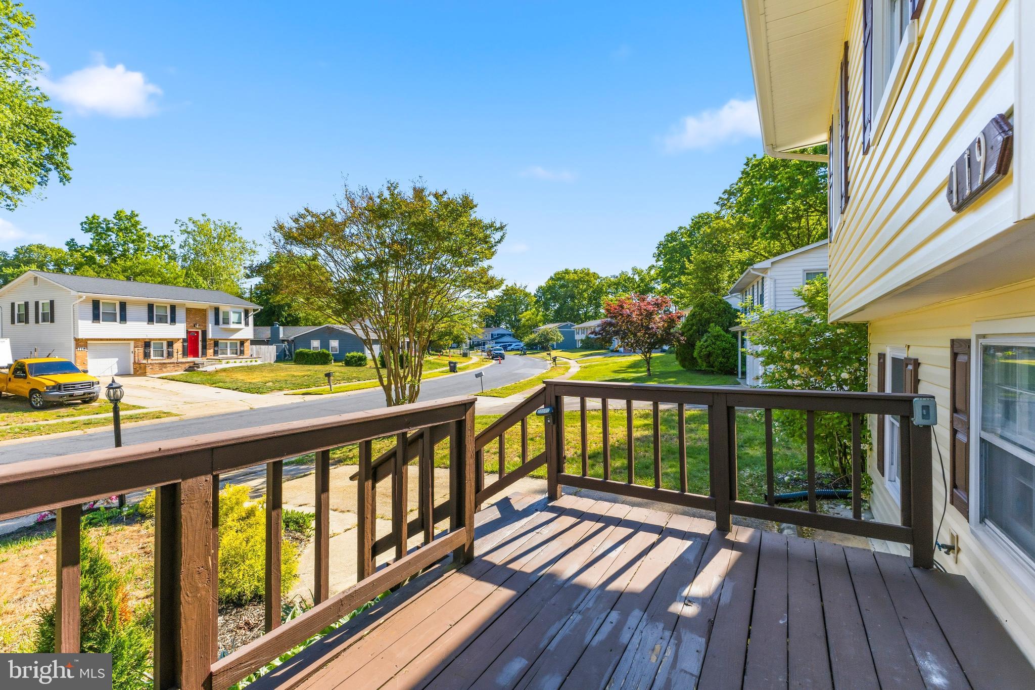 119 Jefferson Road Waldorf, MD 20602 - Photo 40 of 40 a view of a balcony with wooden floor