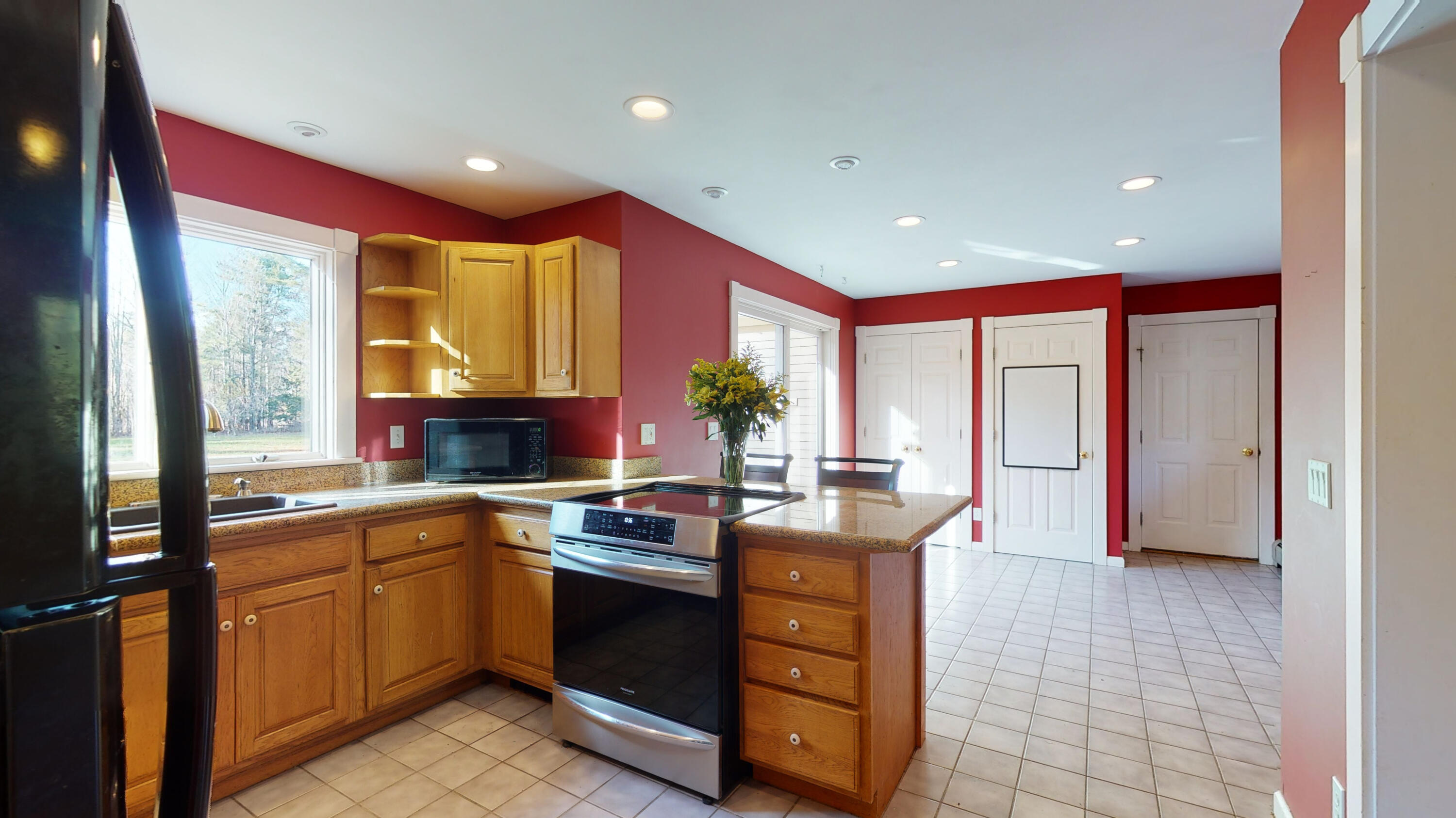 41 Jesse Robbins Road Belfast, ME 04915 - Photo 6 of 54 Kitchen, Pantry & Door To Garage