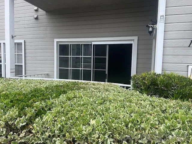 a view of front door