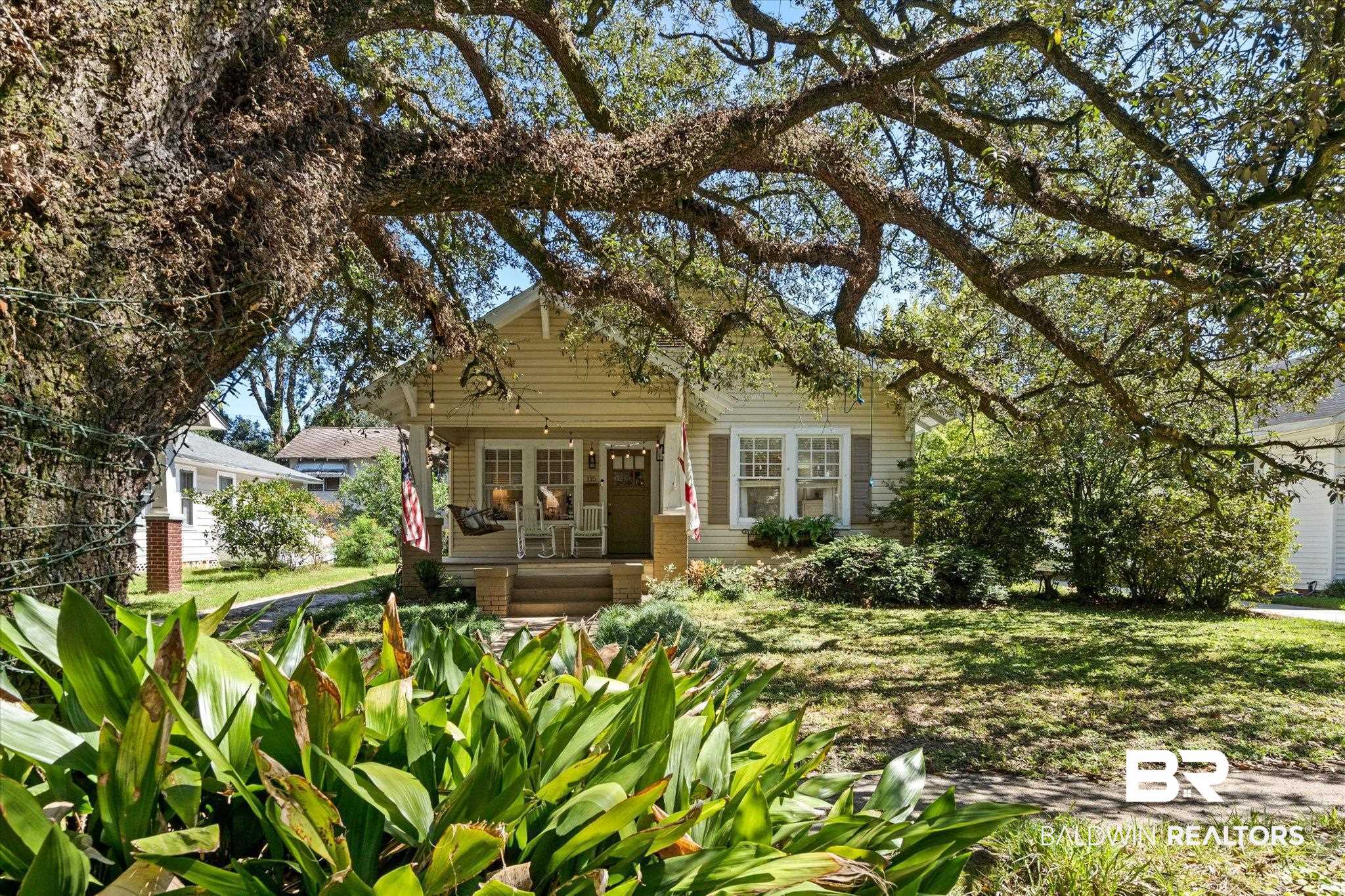 115 Bienville Avenue Mobile, AL 36606 - Photo 1 of 19 View of front of home with a front yard