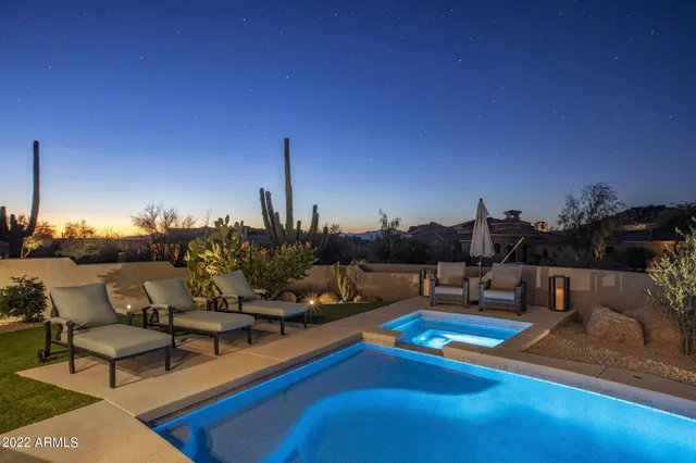 a roof deck with couch