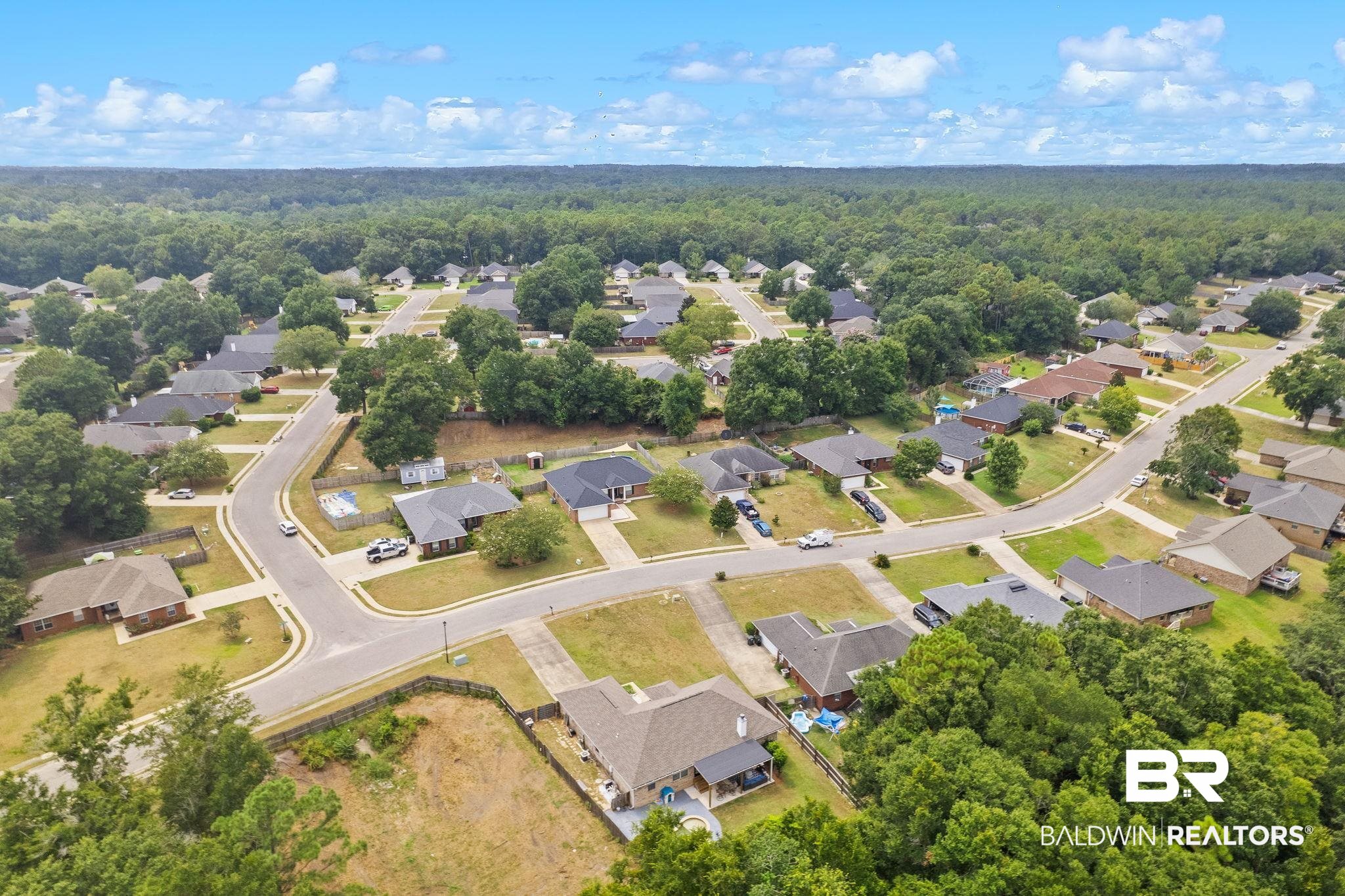 28246 Turkey Branch Drive Daphne, AL 36526 - Photo 38 of 41 Birds eye view of property