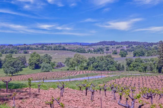 a view of a city with sunset view