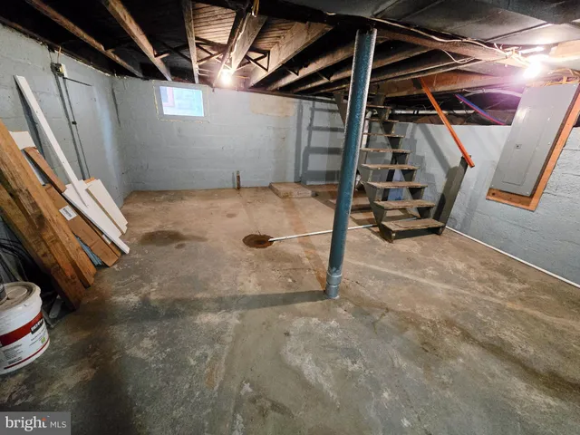 a view of under construction room and staircase