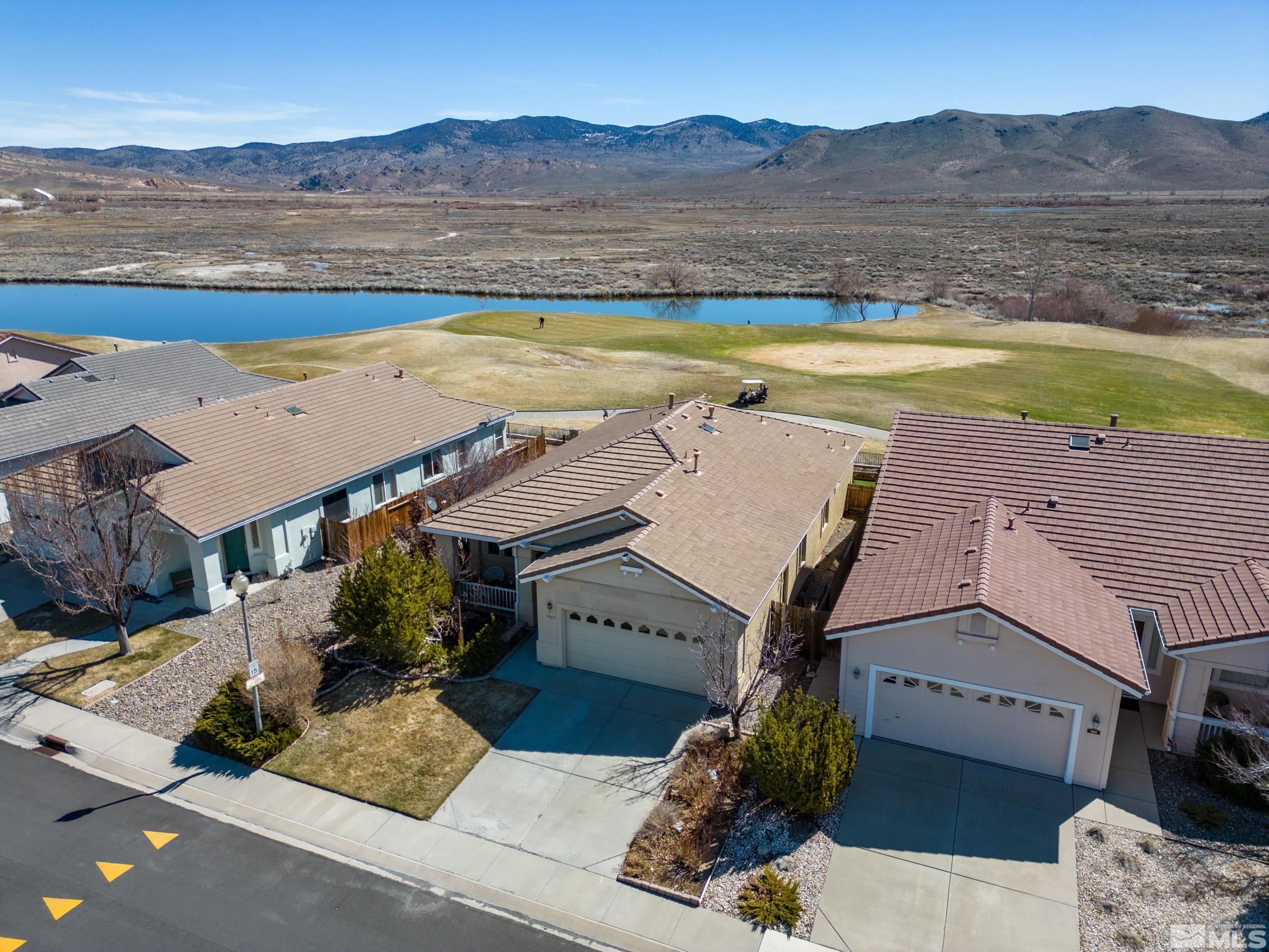 3463 Long Drive Minden, NV 89423 - Photo 29 of 40 a view of an ocean and a mountain