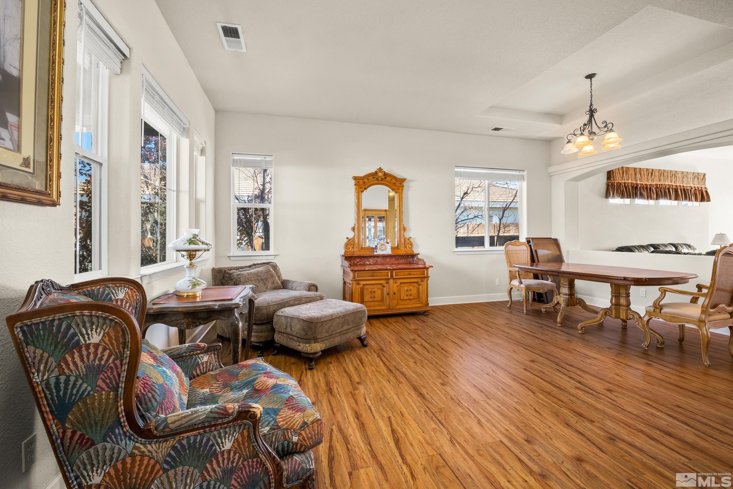 3463 Long Drive Minden, NV 89423 - Photo 5 of 40 a living room with furniture and wooden floor