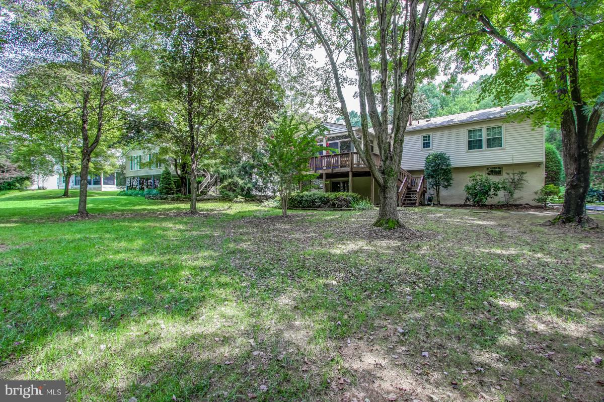 1814 Cranberry Lane Reston, VA 20191 - Photo 27 of 30 a view of a backyard with large trees