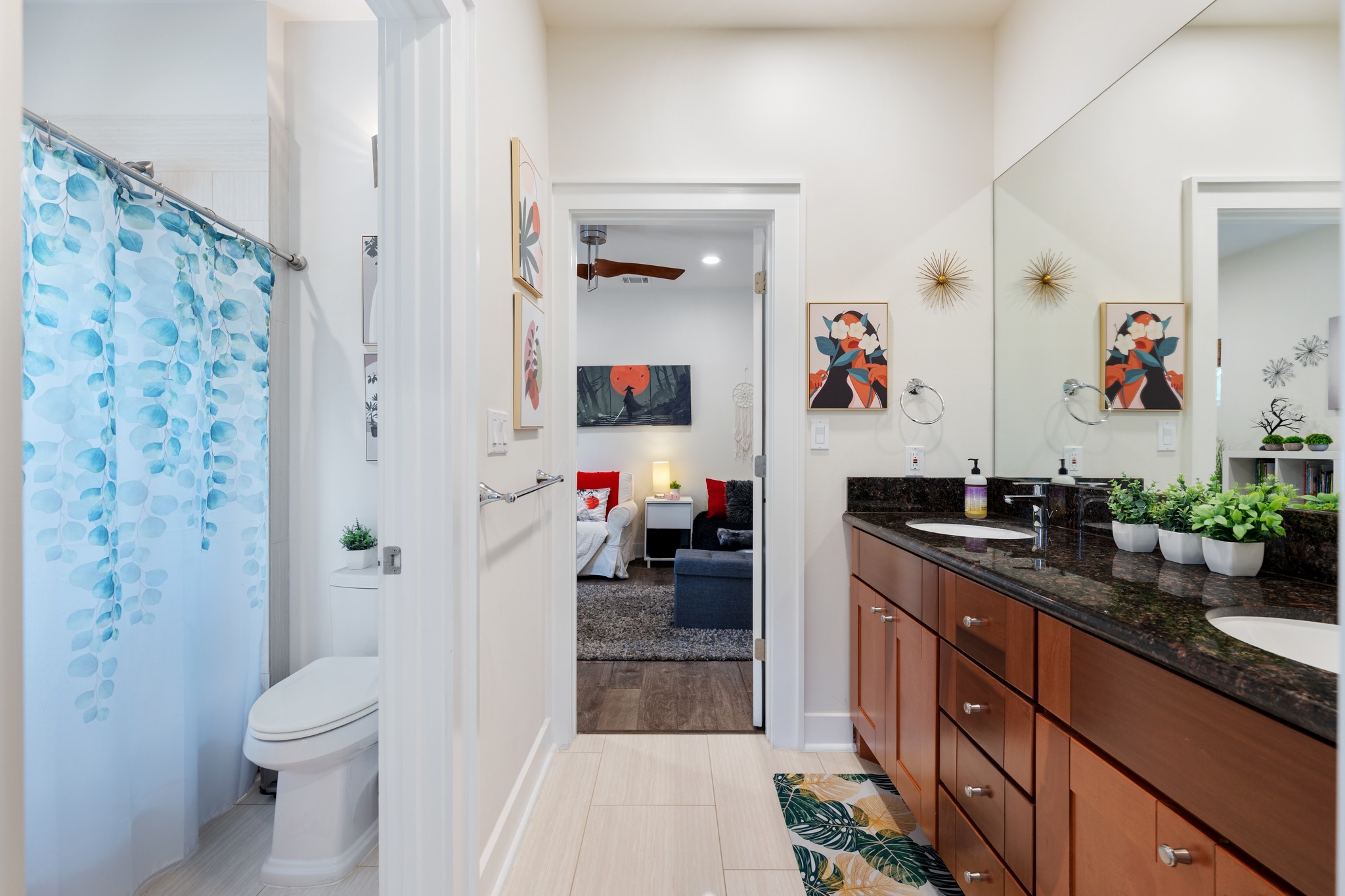 4904 Duval Street, Unit A Austin, TX 78751 - Photo 29 of 39 a very nice looking room with a couch