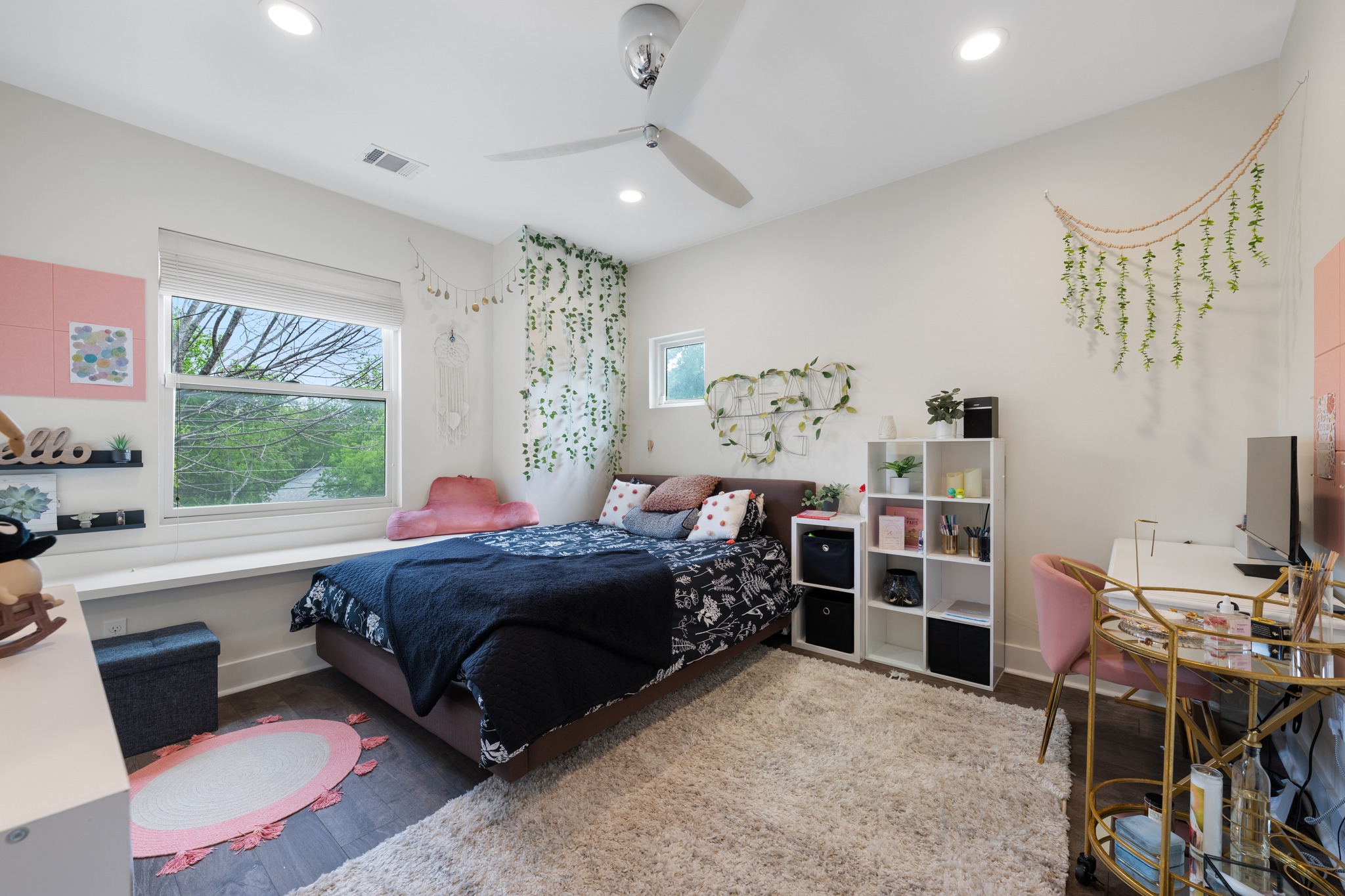 4904 Duval Street, Unit A Austin, TX 78751 - Photo 31 of 39 a bed room with a bed and a window