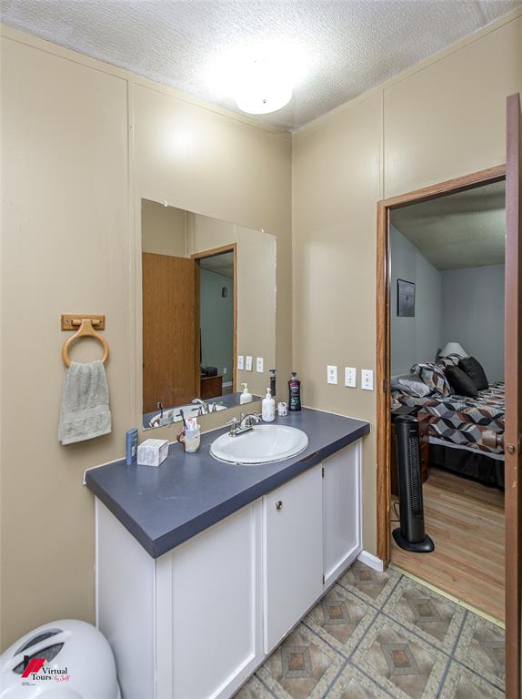 891 Pilgrim Rest Road Doyline, LA 71023 - Photo 25 of 37 a bathroom with a sink and a mirror