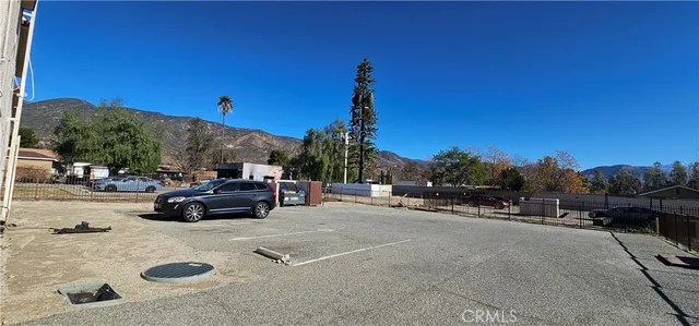 a view of outdoor space with seating