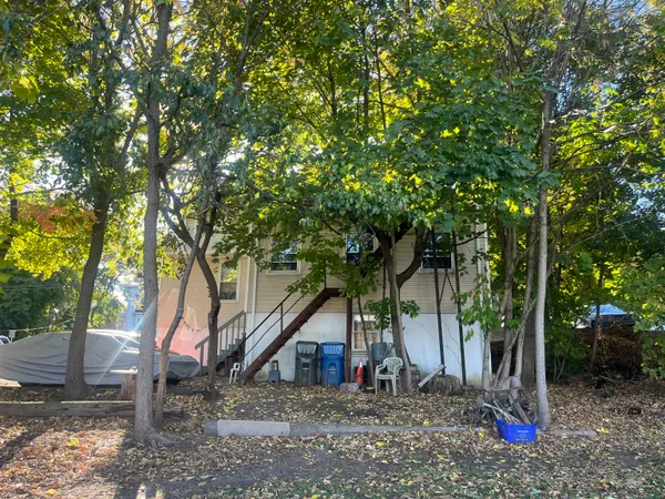 a view of outdoor space and tree s