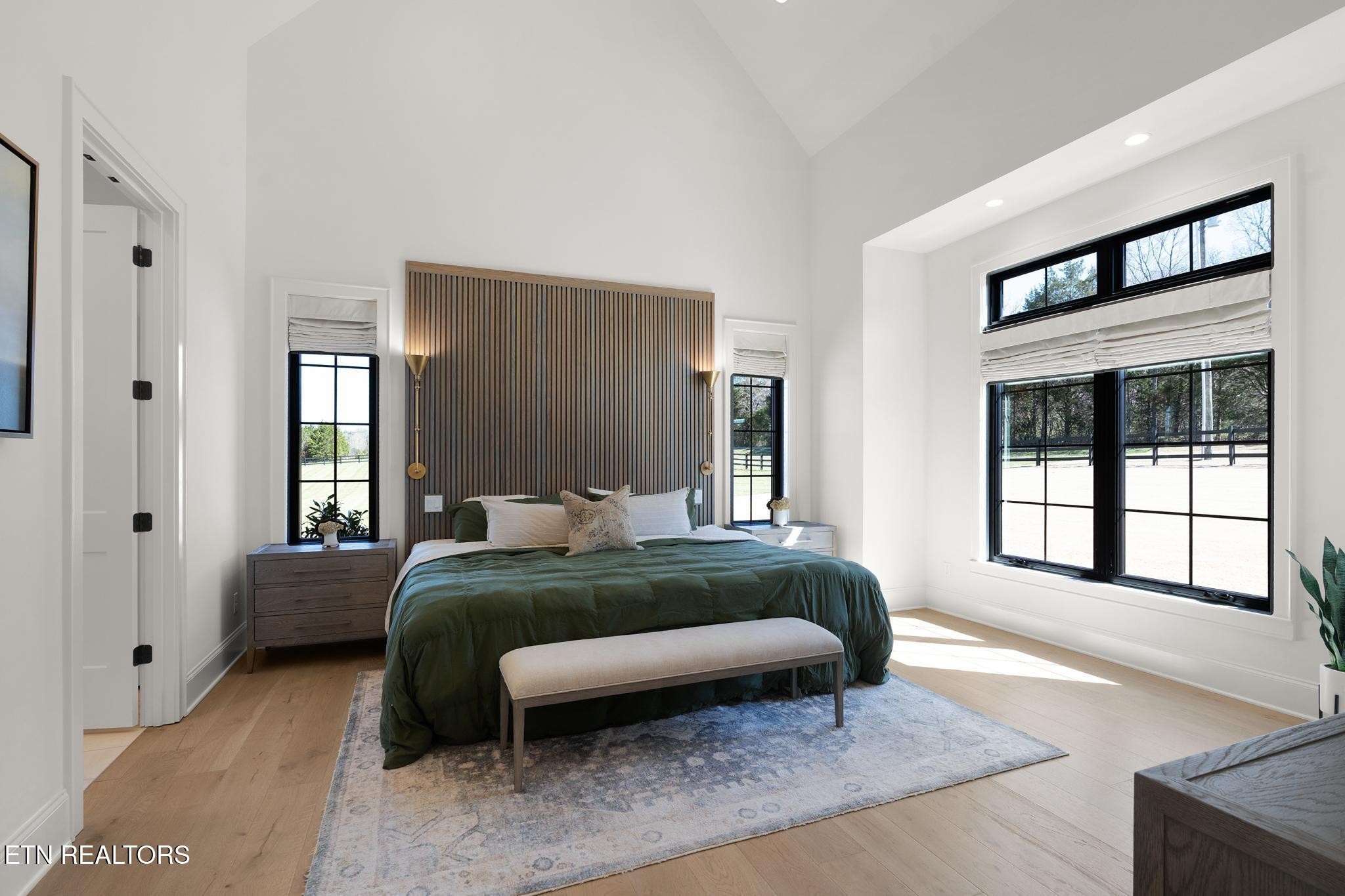 3693 Herschel Hudson Road Lascassas, TN 37085 - Photo 21 of 51 a bedroom with a bed and a large window