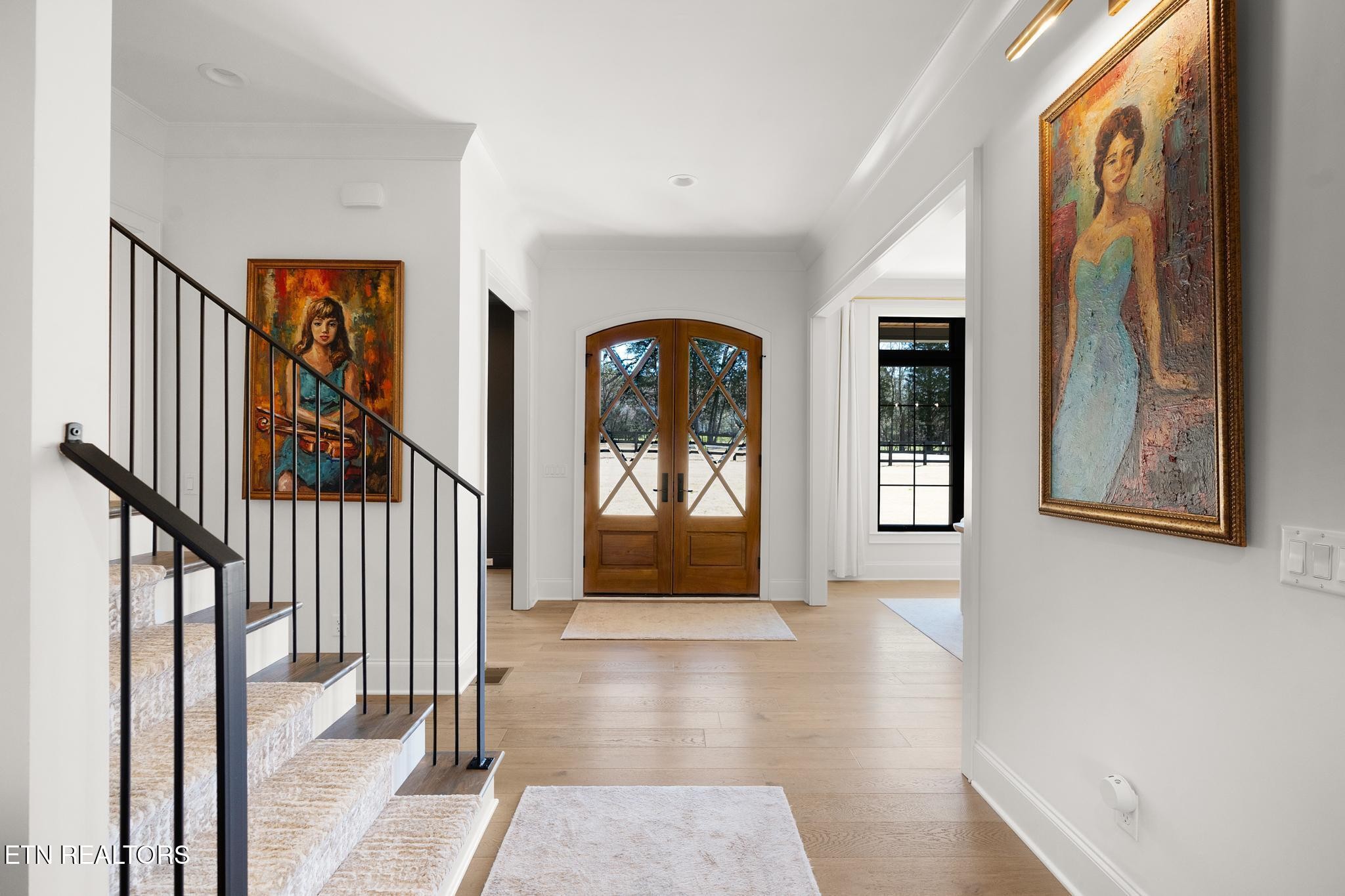 3693 Herschel Hudson Road Lascassas, TN 37085 - Photo 6 of 51 a view of a hallway with wooden floor and entryway