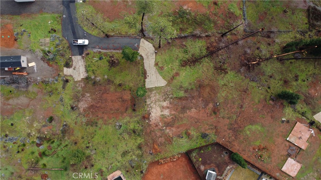 6881 Pentz Road Paradise, CA 95969 - Photo 5 of 10 an aerial view of a house with a yard